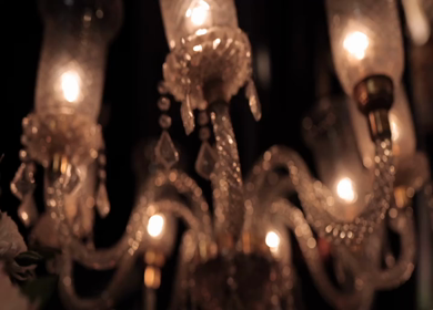A Slow Motion Shot of an Indian Wedding Venue Decoration in India