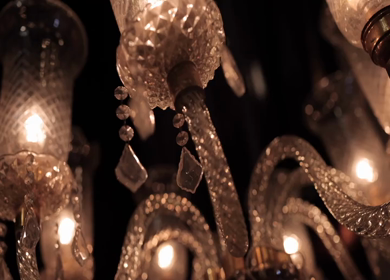 A Slow Motion Shot of an Indian Wedding Venue Decoration in India