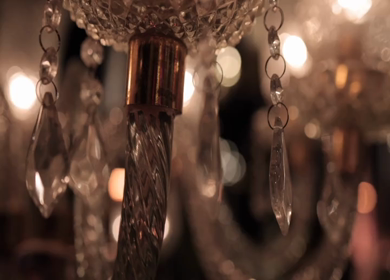 A Slow Motion Shot of an Indian Wedding Venue Decoration in India