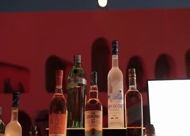 5th January 2025 : A slow motion shot of a bar at an Indian wedding in New Delhi, India