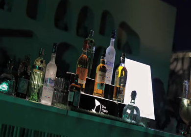 5th January 2025 : A slow motion shot of a bar at an Indian wedding in India