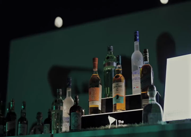 5th January 2025 : A slow motion shot of a bar at an Indian wedding in India