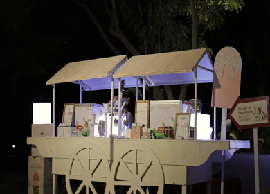 5th January 2025 : A slow motion shot of a bar at an Indian wedding in India