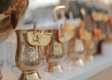 5th January 2025 : A slow motion shot of a bar at an Indian wedding in India