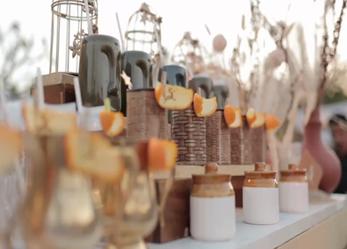5th January 2025 : A slow motion shot of a bar at an Indian wedding in India