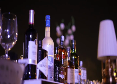 5th January 2025 : A slow motion shot of a bar at an Indian wedding in New Delhi, India