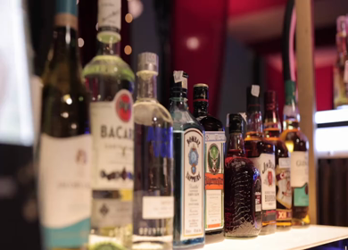 5th January 2025 : A slow motion shot of a bar at an Indian wedding in New Delhi, India