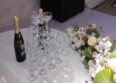 5th January 2025 : A slow motion shot of a bar at an Indian wedding in New Delhi, India