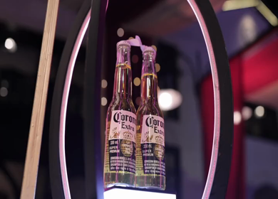 5th January 2025 : A slow motion shot of a bar at an Indian wedding in New Delhi, India
