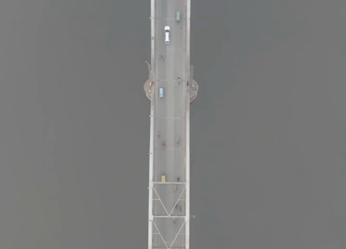 An Aerial shot of Ganga Ghat at Ganga River at Varansi,Banaras, Uttar Pradesh,India