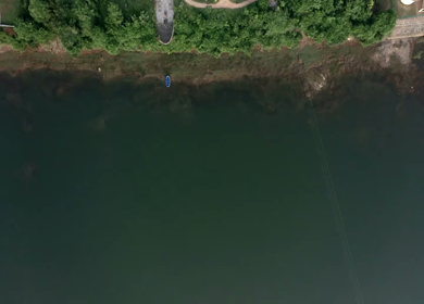 An Aerial Shot of Tendu Leaf Jungle Resort at Raj nagar, Madhya Pradesh, India