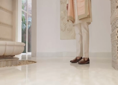 A shot of an Indian Groom posing for the photoshoot at his Indian Wedding