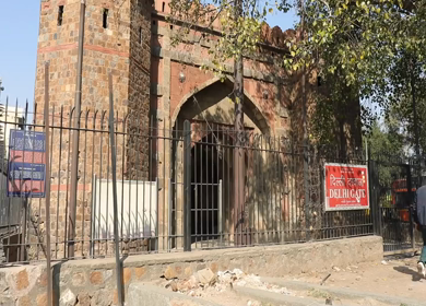 8th May 2020: A static shot of Delhi Gate in New Delhi, India