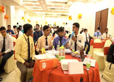 15th October 2021: Employees attending their Office Awards function at New Delhi,India
