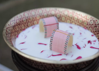 A Slow Motion Shot of an Indian Wedding where rituals are being performed in India
