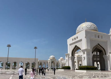 30 March 2023 : Shot of Qasr Al Watan, Presidential Palace of the United Arab Emirates,Abu Dhabi 
