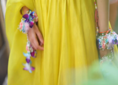 Shot of an Indian Bride ready for her function at her Indian Wedding 