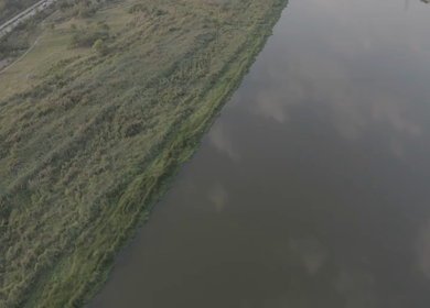 An aerial shot of Yamuna Ghat at Kashmere Gate in New Delhi,India